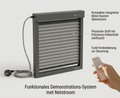 Funktionstüchtiges Demomodell (mit Motor & Fernbedienung)